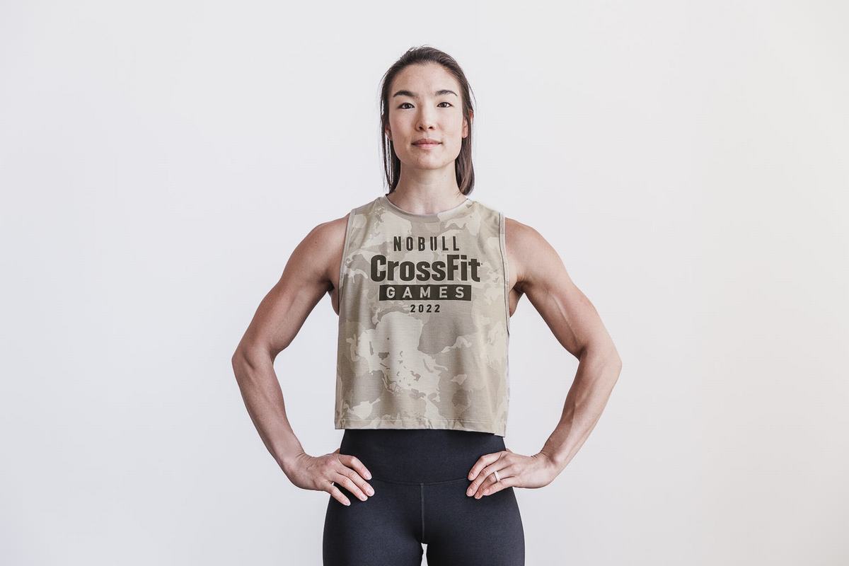 Nobull Crossfit Games® 2022 Muscle Women\'s Tank Tops Camo | Australia (DT3815)